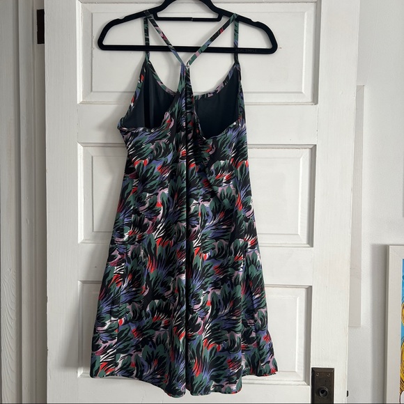 Outdoor Voices Exercise Dress Watercolor Print XL - Picture 4 of 4